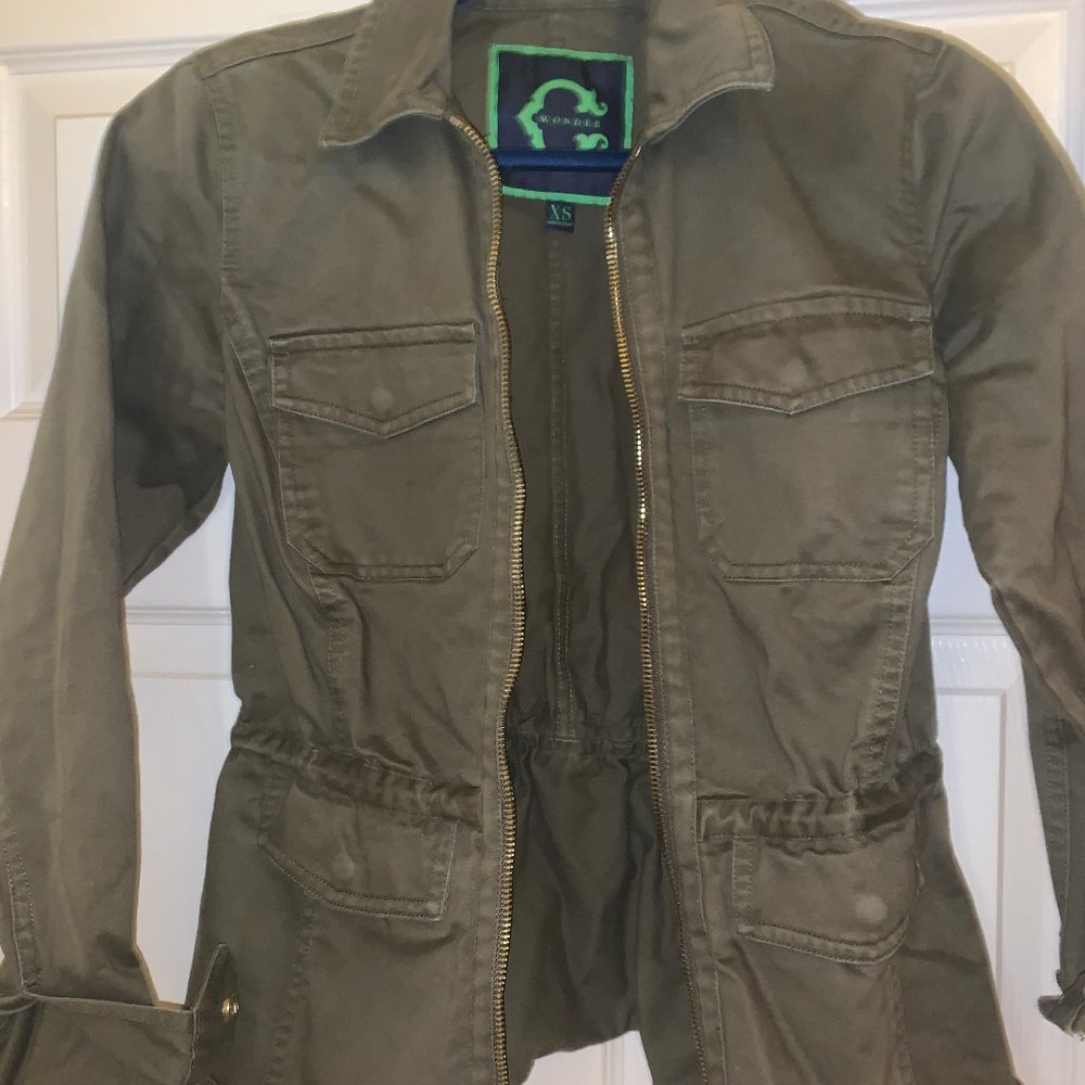 C. Wonder army green jacket
